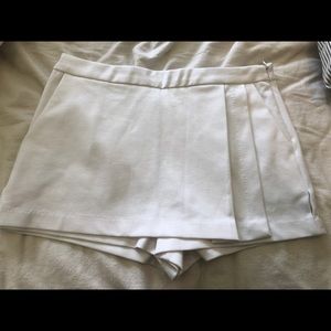 Urban Outfitters White Skort - summer/spring ready! Coachella!!